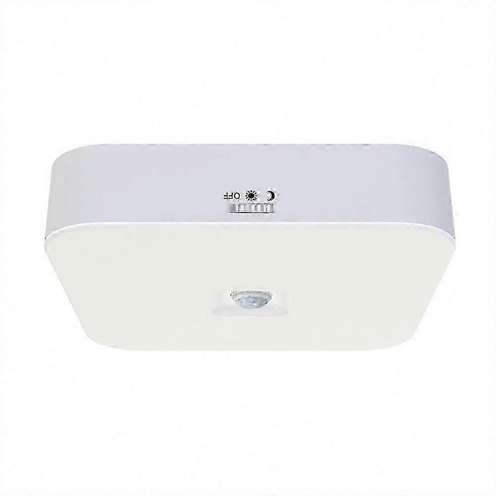 Auto-On/Off Motion Sensor, Wireless LED Ceiling Light with 100 Detection for Closet, Pantry & Laundry