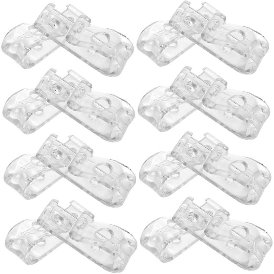 16Pcs Beaded Chain Retainer Clips for Roller Blinds, Safety Fixing