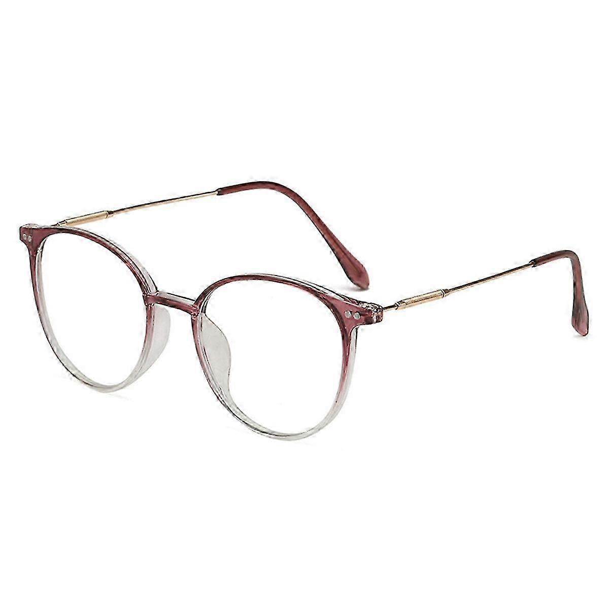 Oval Spring-Leg Blue Light Glasses