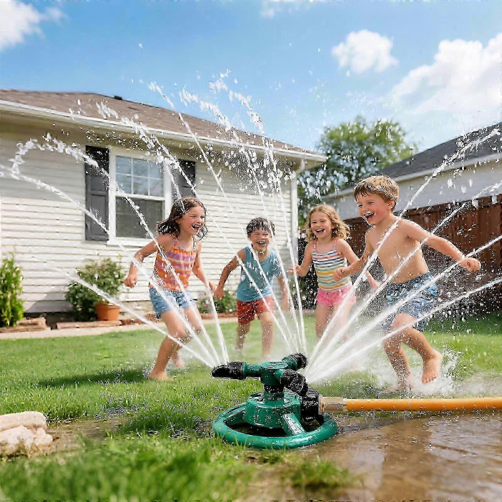 Even-Coverage Rotating Sprinkler