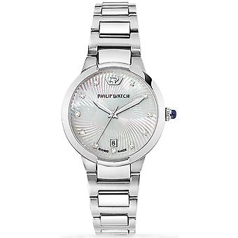 Philip watch corley Swiss Analog Quartz Women's Watch with R8253599502 Stainless Steel Bracelet