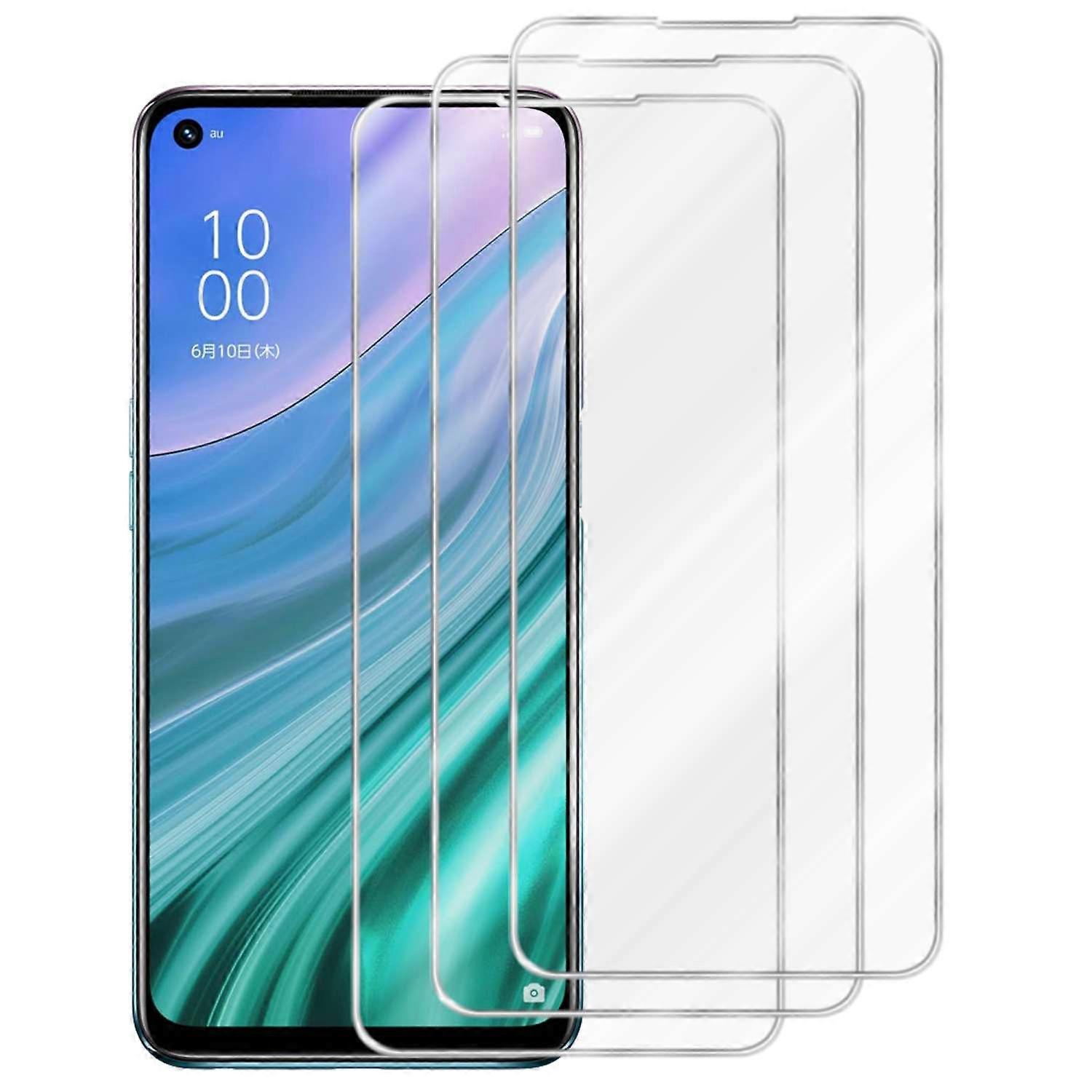 3x Screen protector compatible with Oppo A54 5G