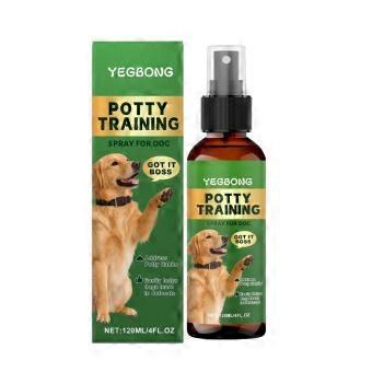 @26-27 Pet Toilet Training Spray 1 Box Indoor Toilet Area Trainer for Puppies Learning Where to Go Great for Multi Pet Homes and Rescue Households