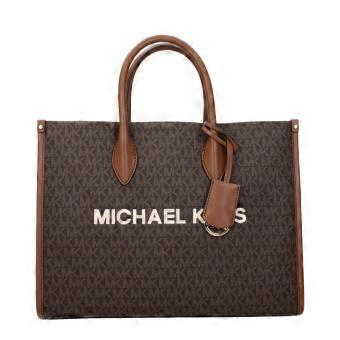 Michael Kors Brown Fabric Handbag