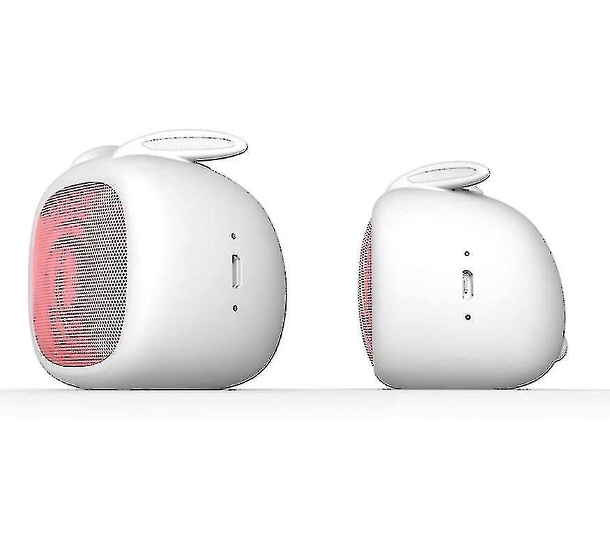 Pink Mini Portable Bluetooth Speaker With Cute Animal Shape