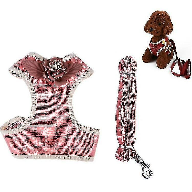 Straps Small Medium Dogs Vest Supplies Chest Size Leashes