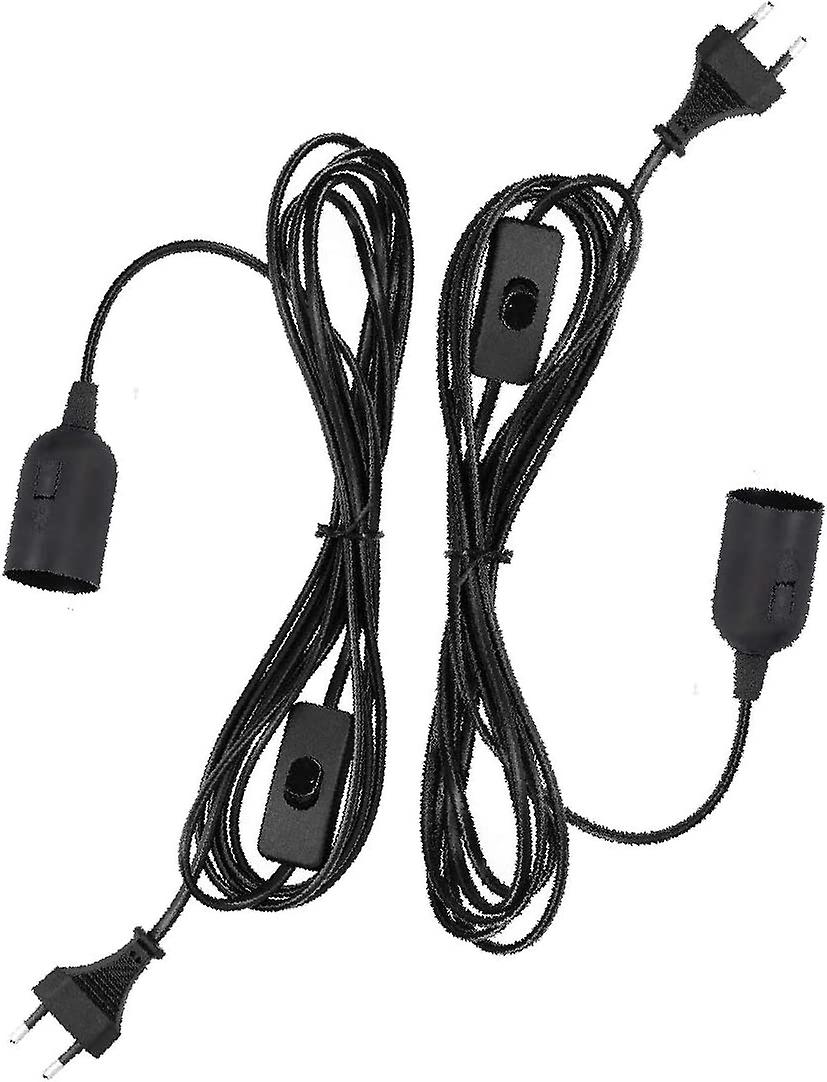 2 Sets Reptile Lamp Tortoise Lamp Heater Stand Lamp Light Bulb Vivarum Heating Lamp for Reptile Pet (EU Plug)