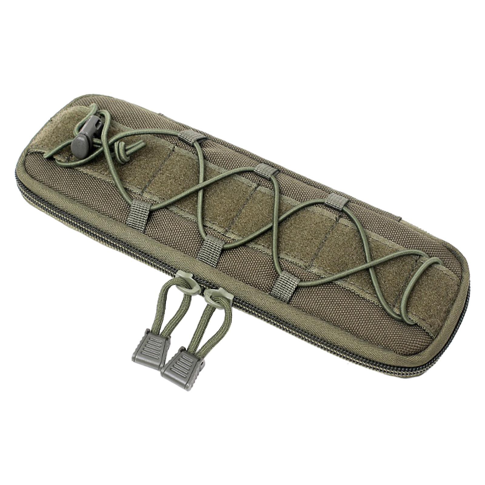 Molle Pouch Holder Training Belt Bag Multi Tools Knife Bag Green 25x8cm
