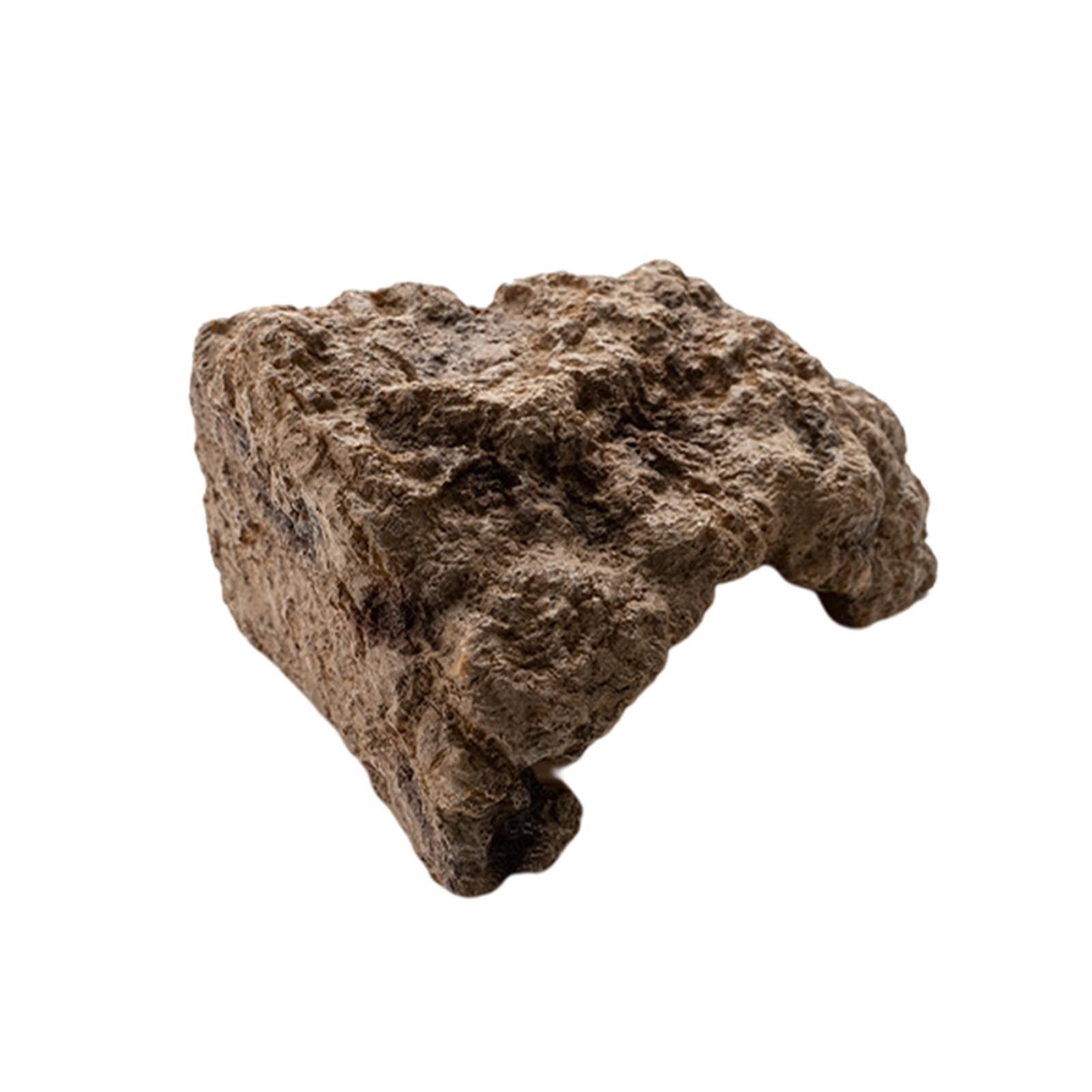 Simulation Reptile Hiding Cave Hole Adornment Artificial for Turtle Tortoise Medium