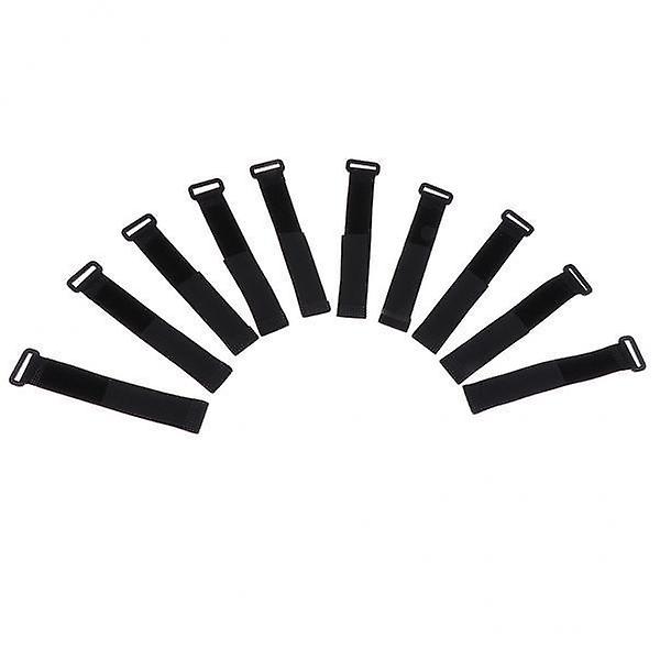 2x10 Pcs Backpack Luggage Straps Cable Ties Fastener Hook and Loop 20200 mm