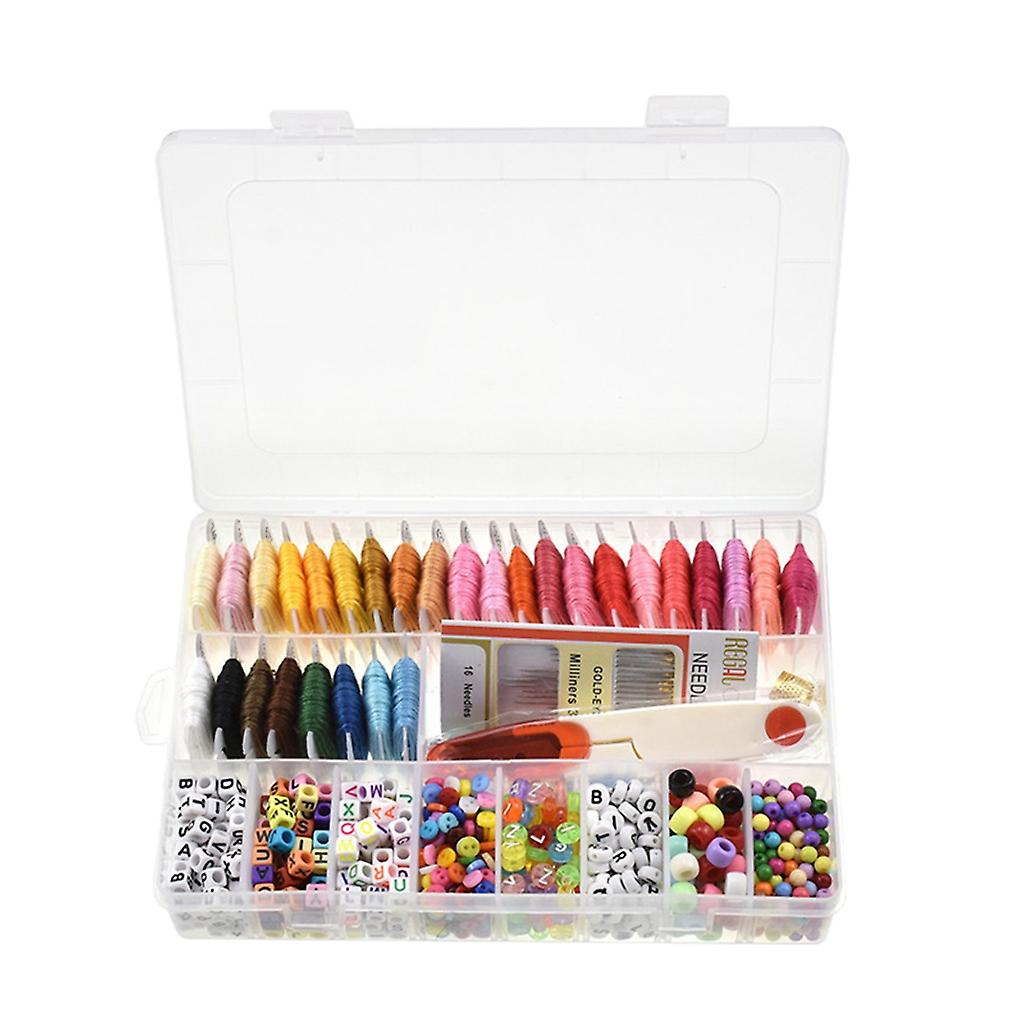 Embroidery Thread String Kits with Box for Friendship Bracelet String Making