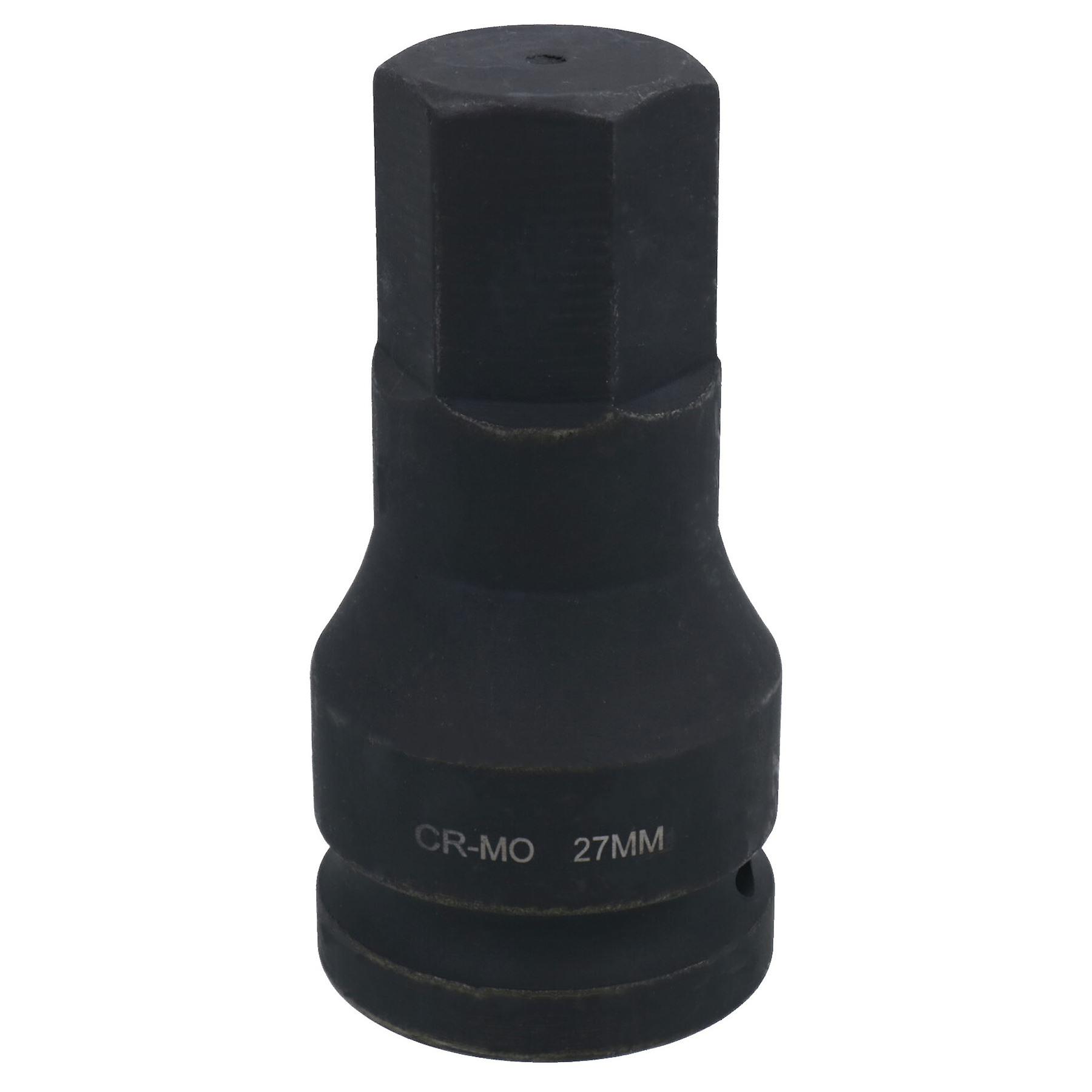 27mm 3/4" Drive Extra Deep Impact Hex Allen Key Socket Impacted 88mm Long