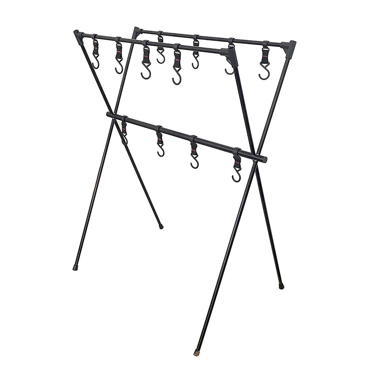 Lightweight Folding Camping Cookware Hanging Rack