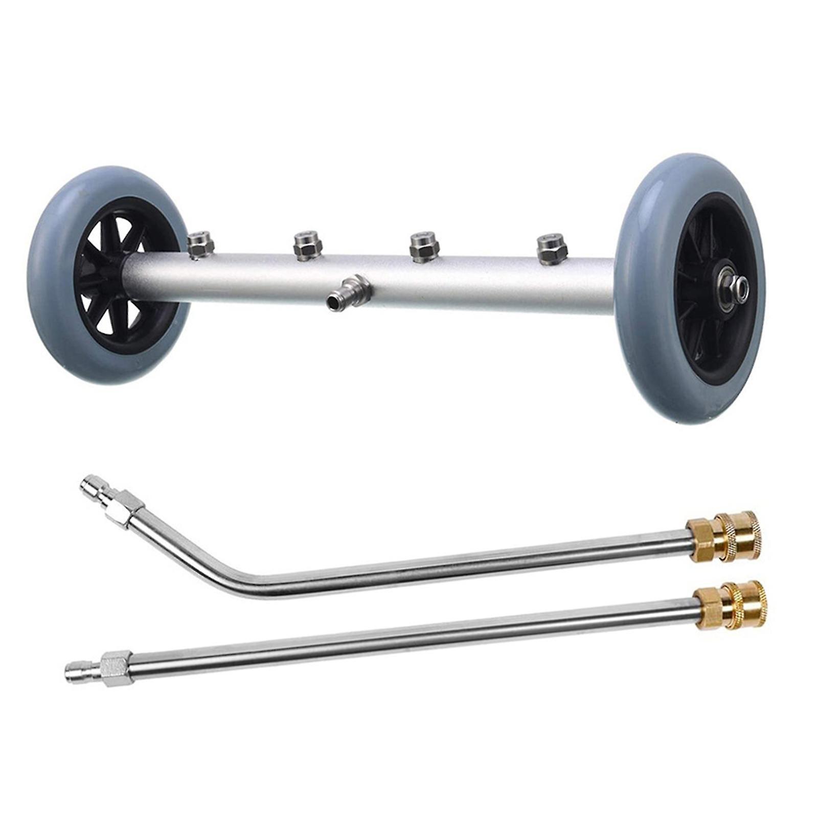 Pressure Washer Undercarriage Cleaner 1/4 Quick Connect Surface Cleaner Tool