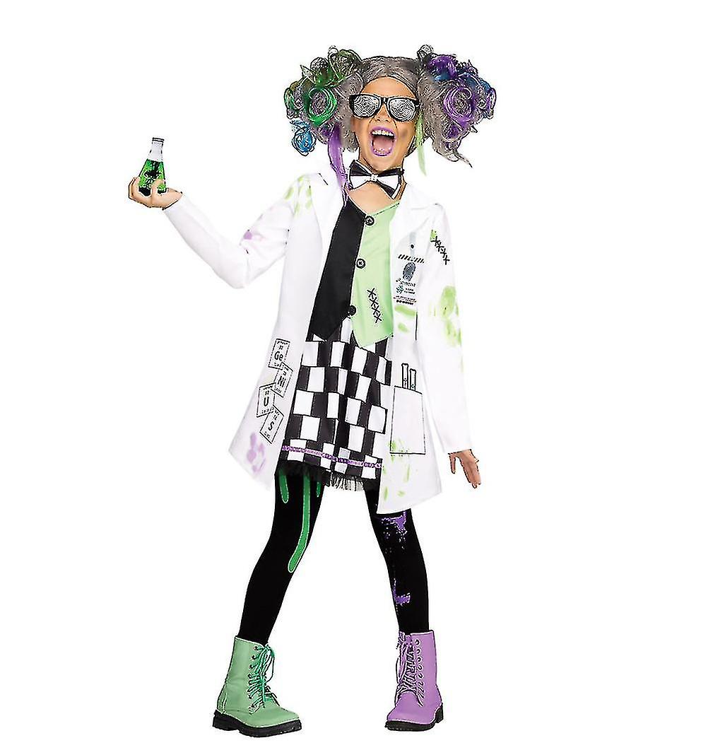 Crazy Scientist Stage Play Costume Kindergarten Performance Costume