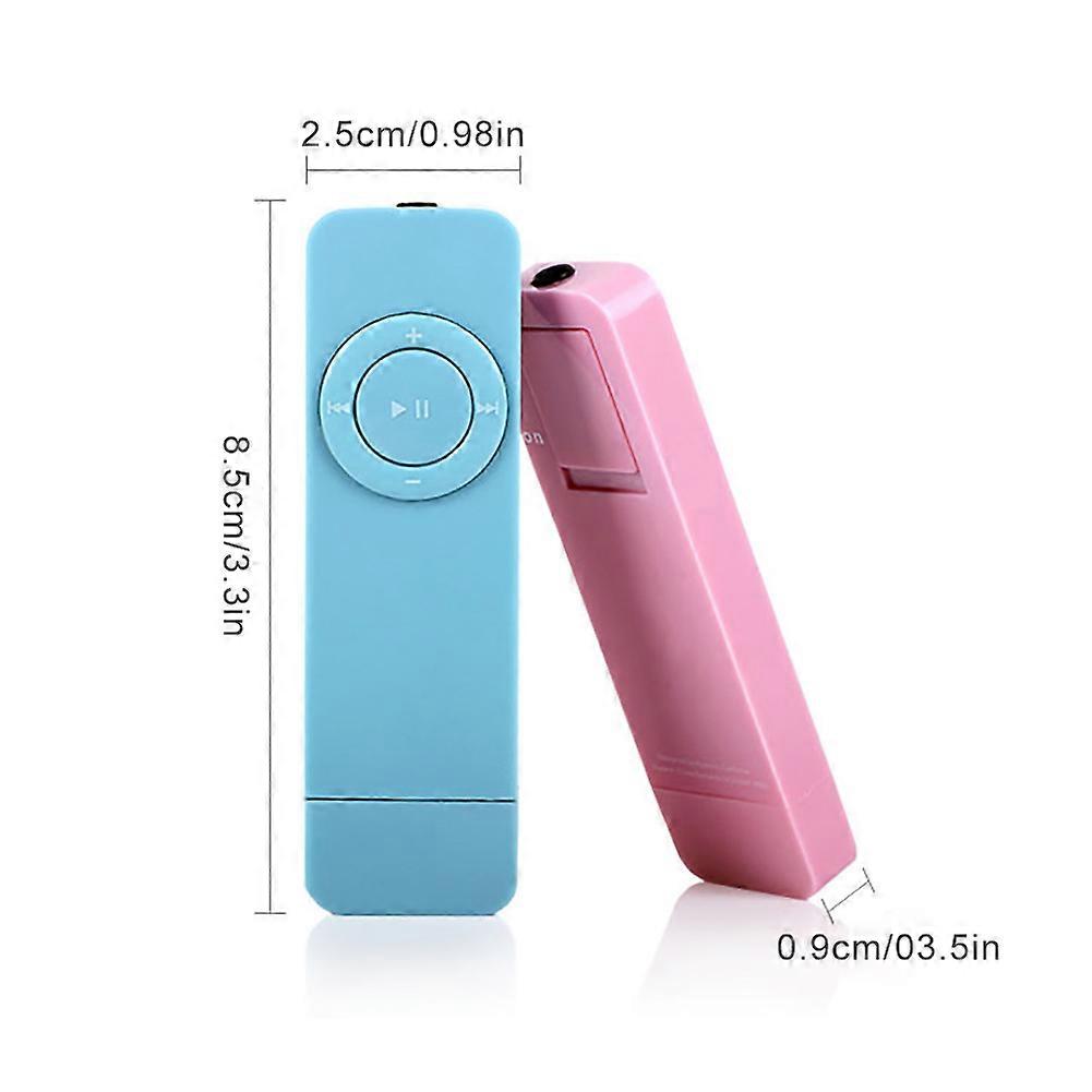 Portable USB Sport U Disk MP3 Music Player, Slim and Lightweight MP3 Media Player