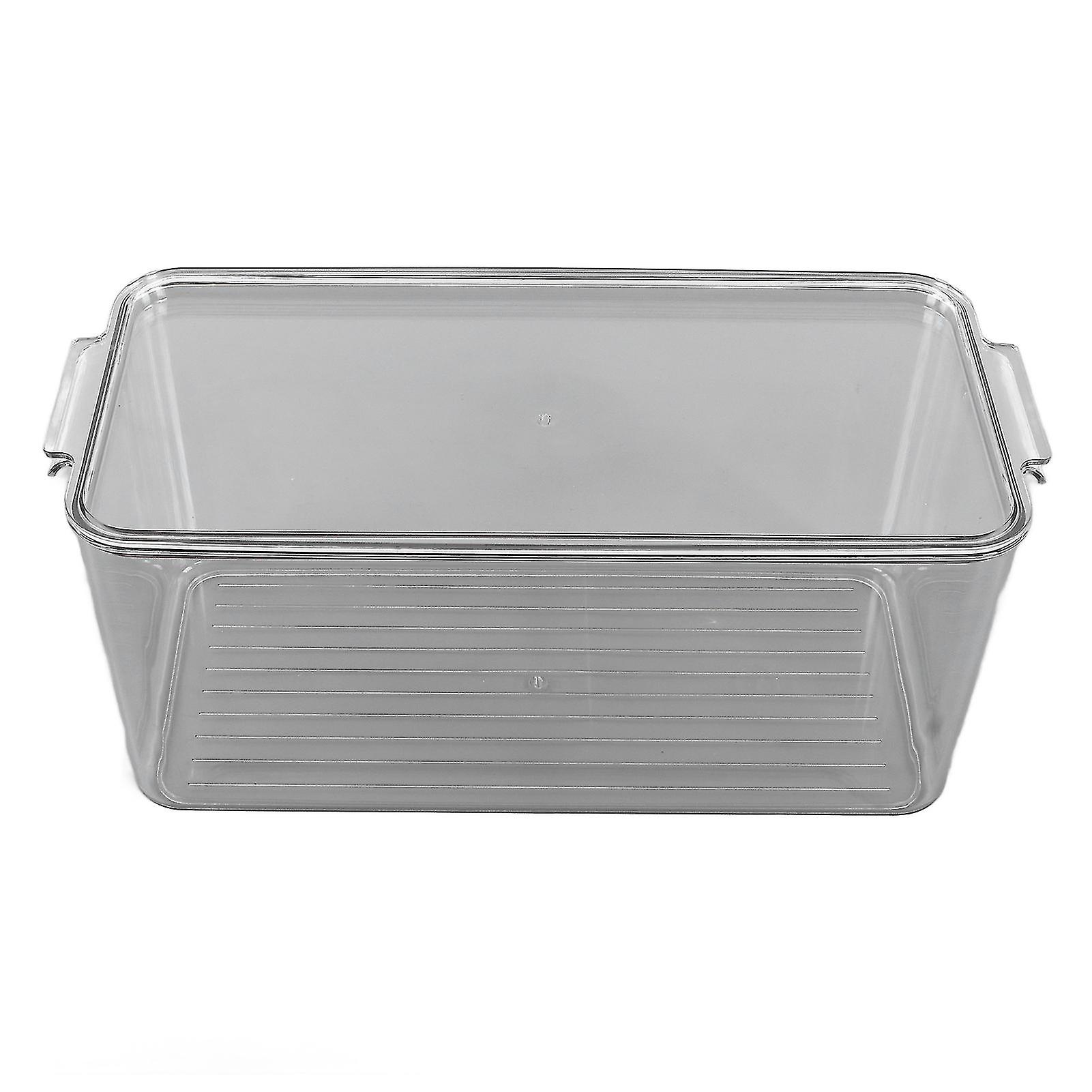 Clear Stackable Fridge Storage Box for Fruits and Vegetables