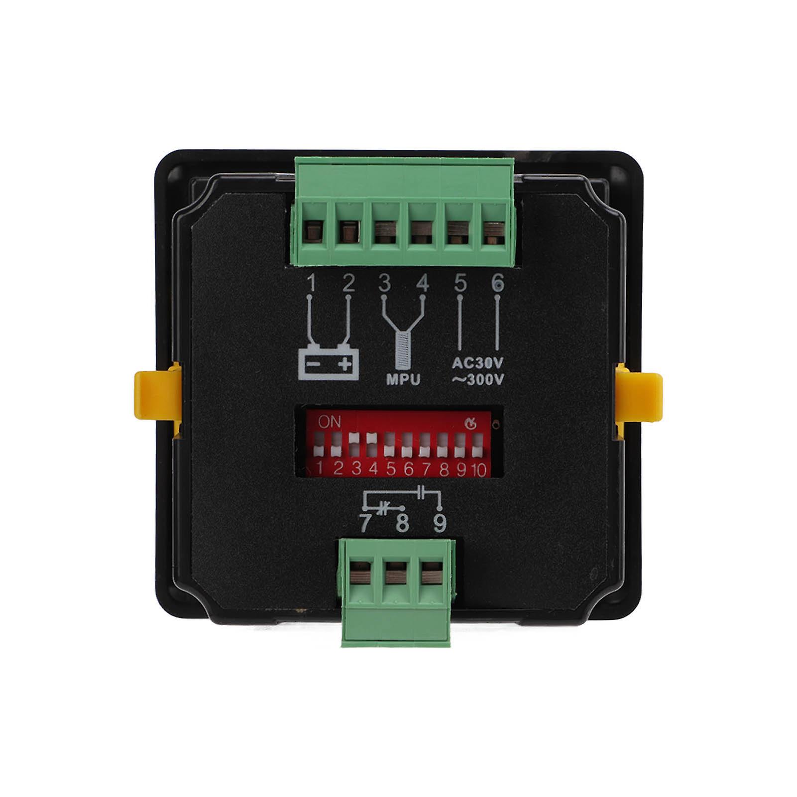GT33 Engine Digital Tachometer Multifunctional Digital Tachometer for Boat Motorcycle Marine