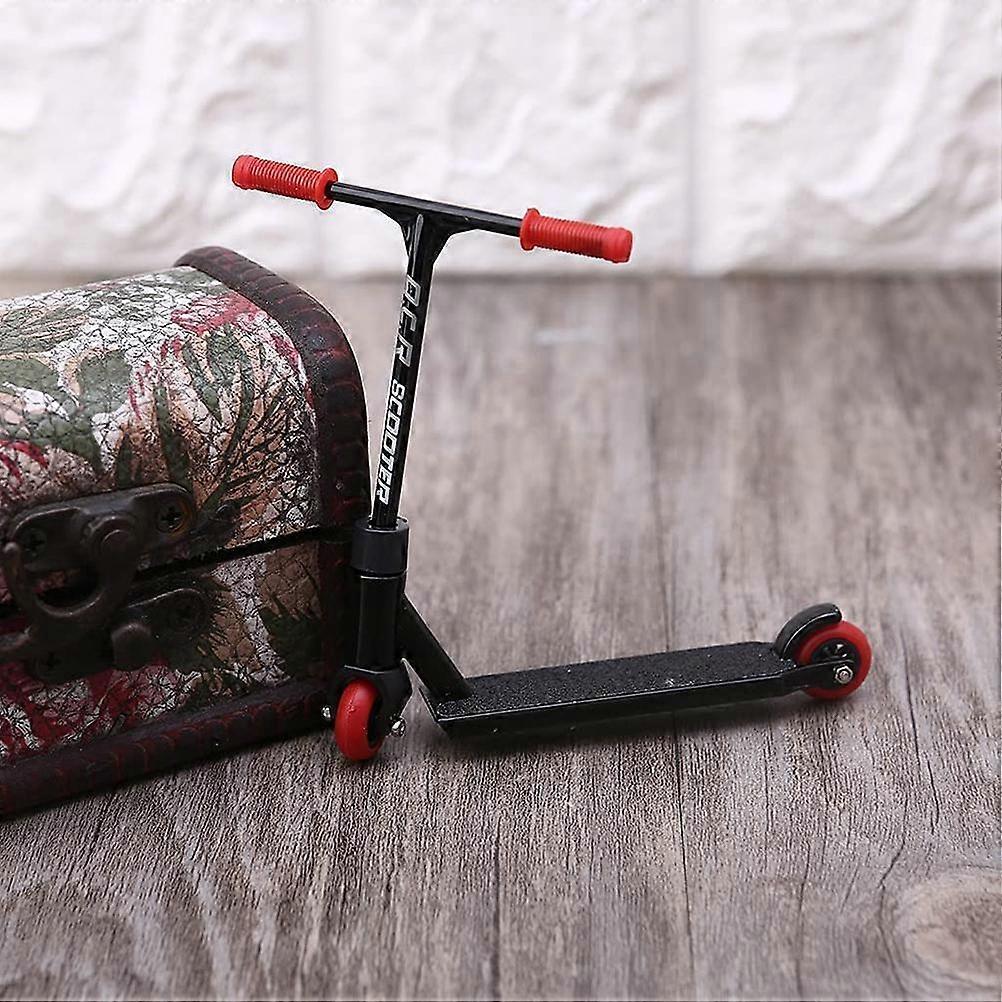 Mini Alloy Finger Scooter Model Set, 60g Interactive Toy Kit