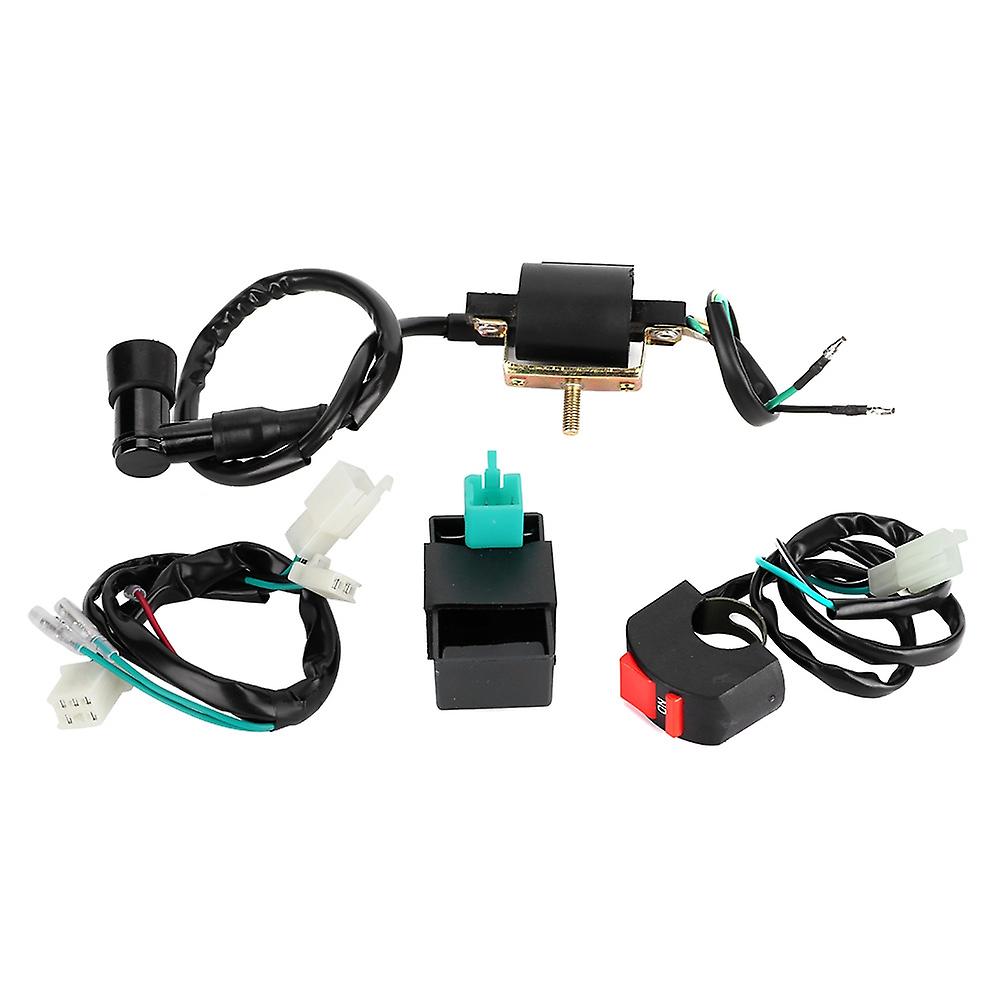 Complete Kick Start Engine Complete Wiring Harness Fits for 50cc PITPRO Dirt Bike