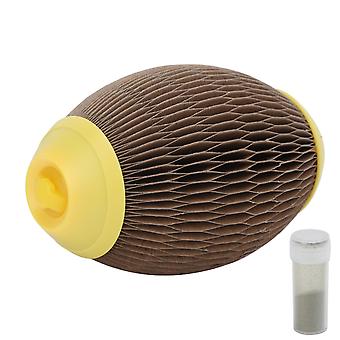 Catnip Ball Toy Refillable Catnip Scratch Football Toy to Reduce Obesity and Loneliness