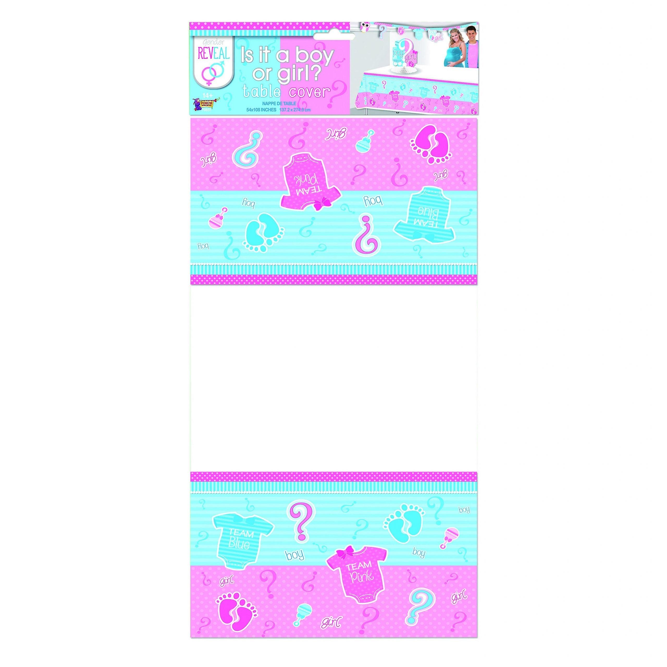 Gender Reveal Table Cover X79851