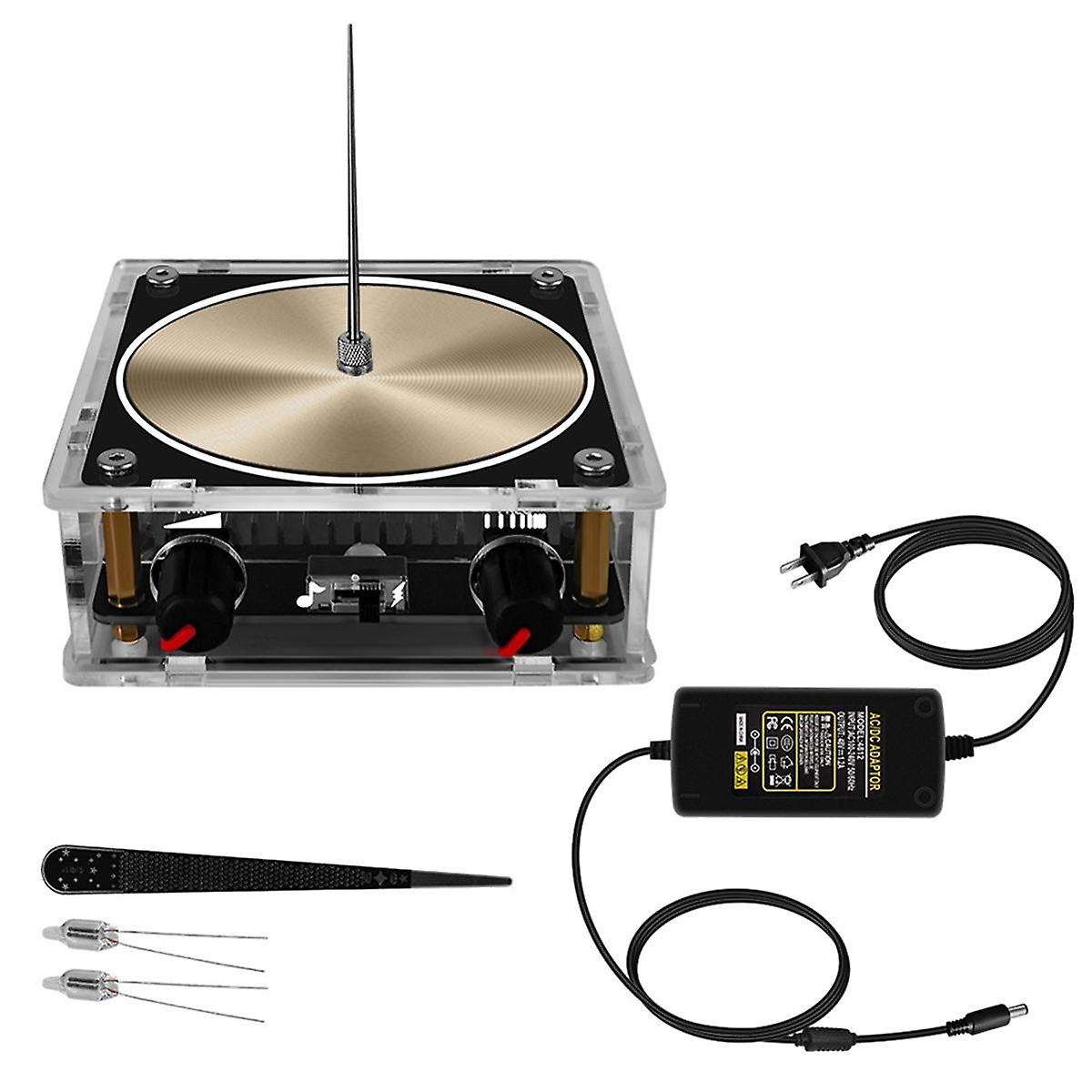 For Gold Music Coil Artificial -Pattern Touchable Audio Input Bluetooth Science Experiment Coil, US