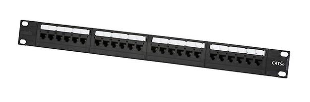 Knightsbridge 19"1U  UTP CAT5e 24-port Patch Panel - NETC524
