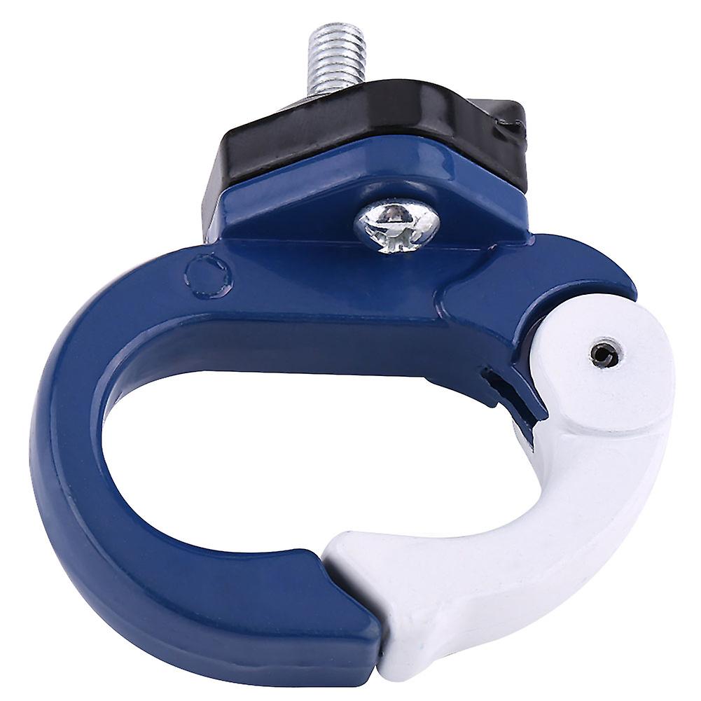 Bold Blue: Aluminum Helmet Bag Holder Hook