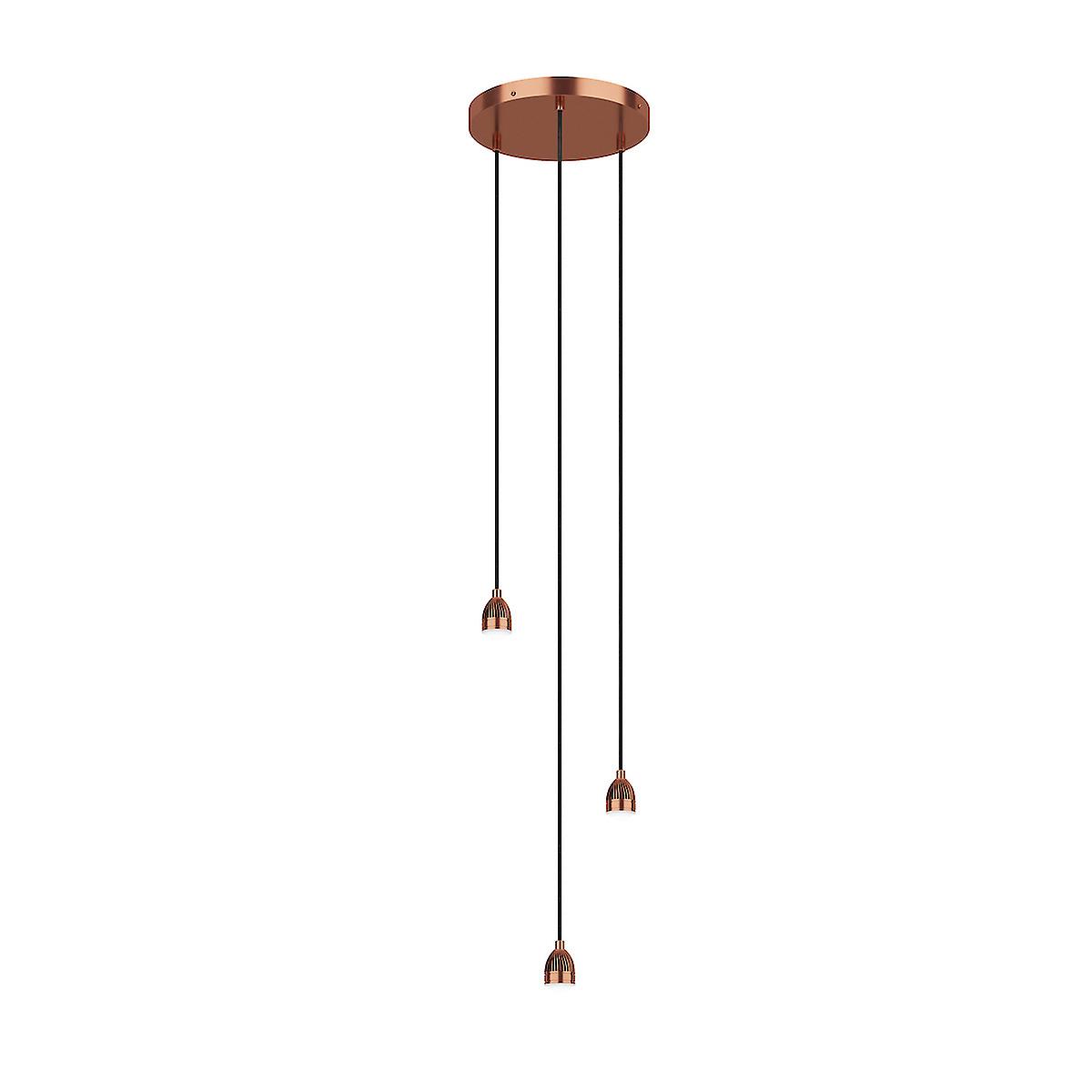 Cluster Modular Suspension Copper LED, 3x LED