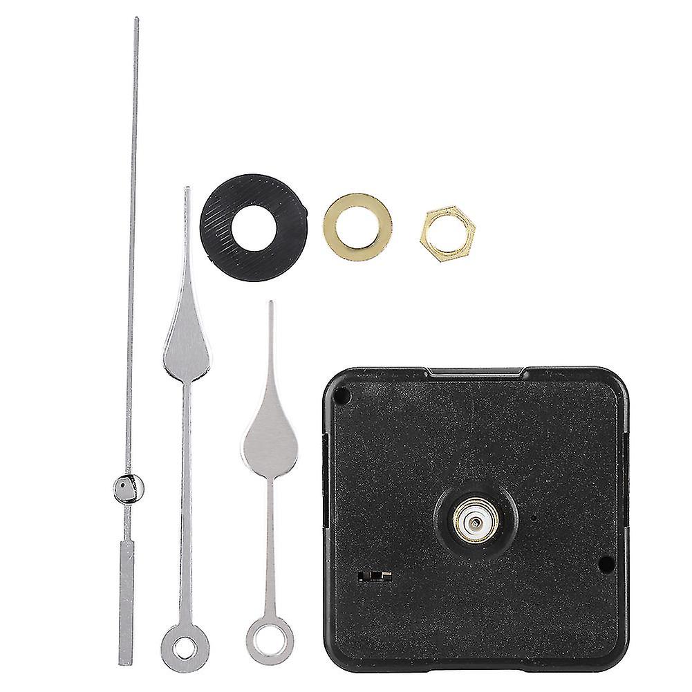 Electric Quartz Clock Movement - DIY Wall Clock Parts, 2pcs Hour Minute Second Hands