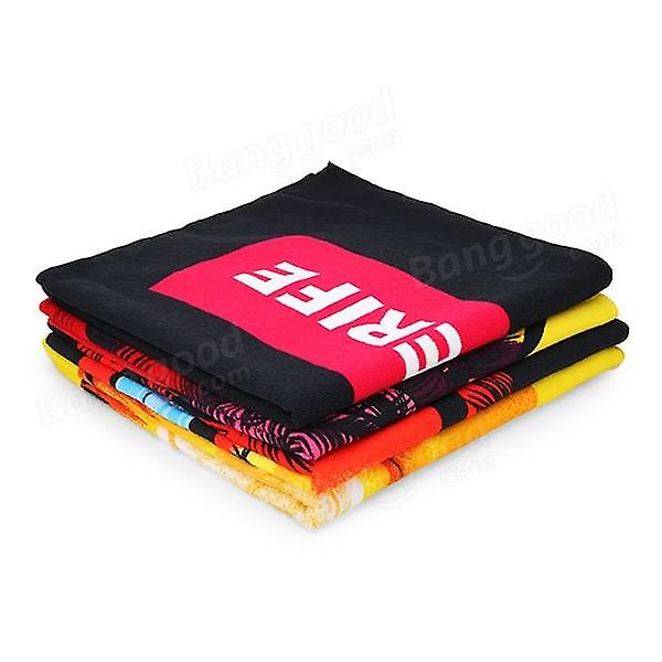 70X150cm Quick Dry Beach Towel - Absorbent Microfiber With Coconut Trees Design