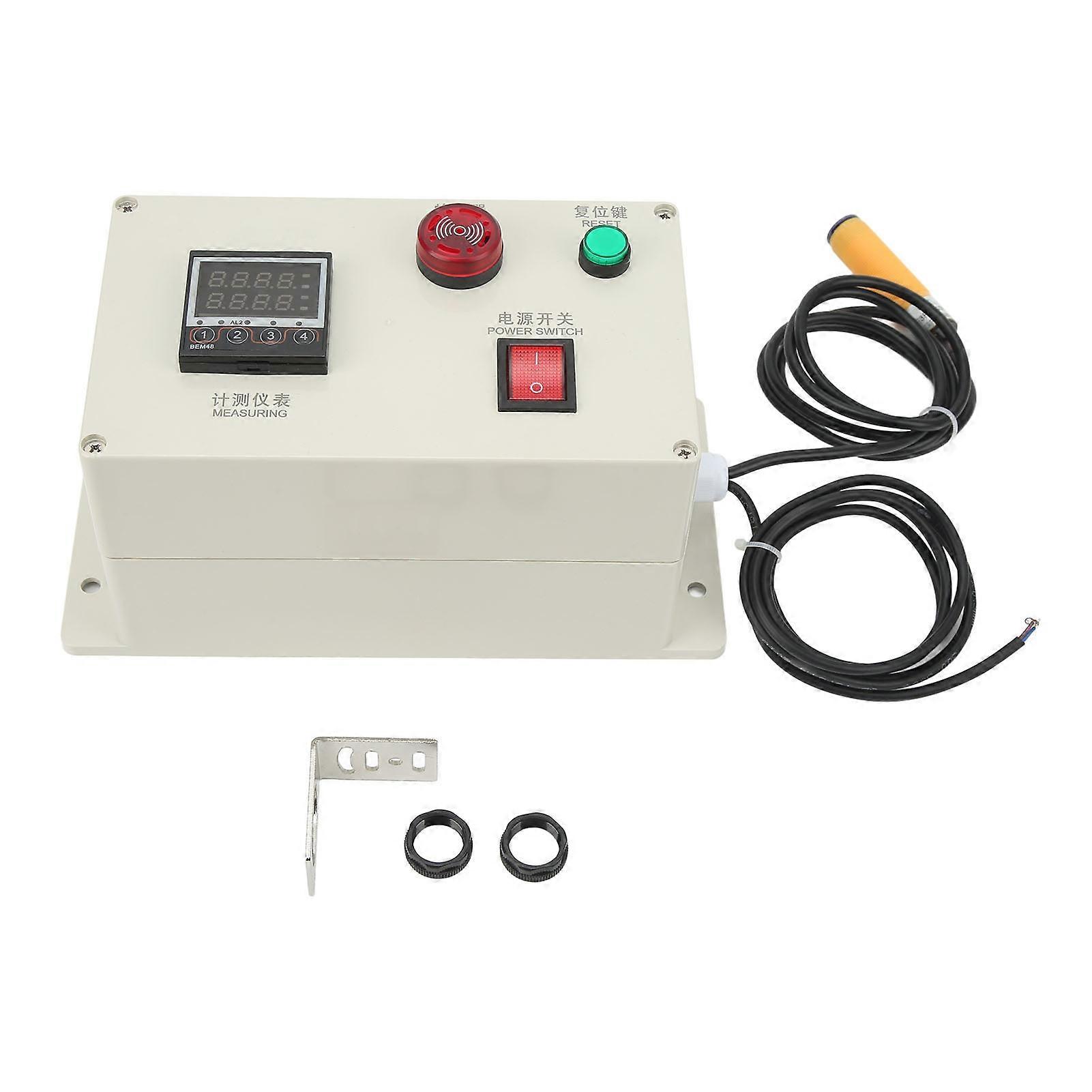 Berm Digital Length Meter Mechanical Length Counter Unit In Meter With Control Function 19999 100240v