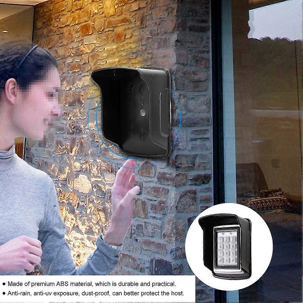 2 PCS Access Control Machine Protect Shell, Waterproof Cover Wear Resistant Small Protect Rain Protector Shell Door Entry Control System Waterproof Ca