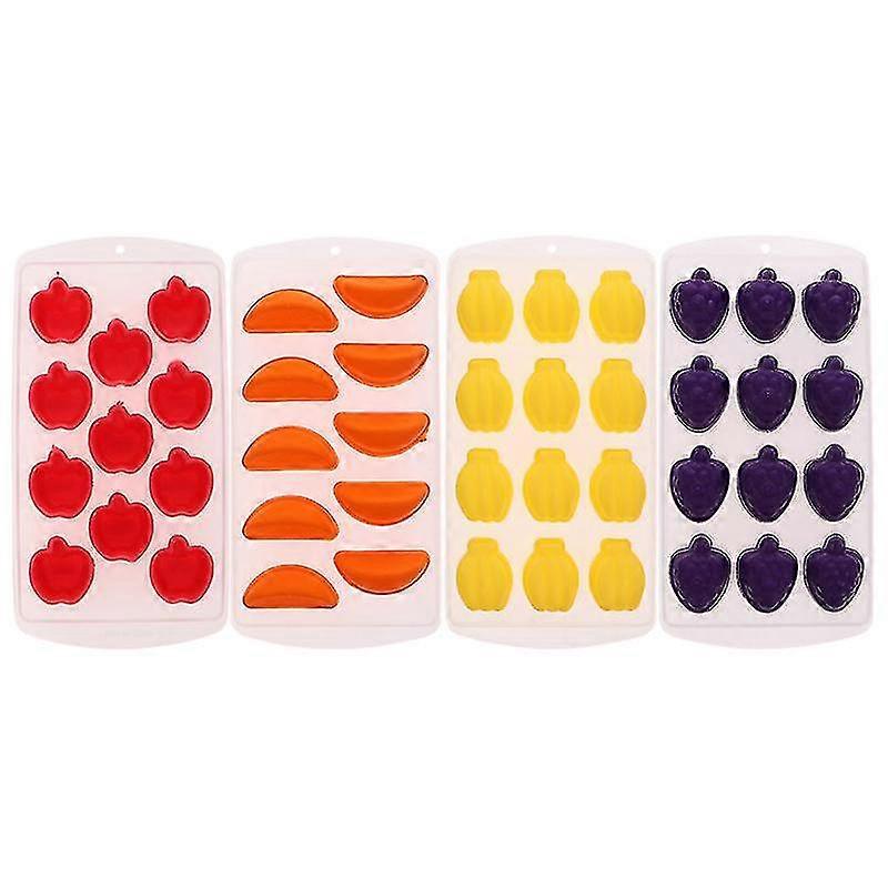 4pcs Kitchen ice cube molds,  Ice Cube Mold