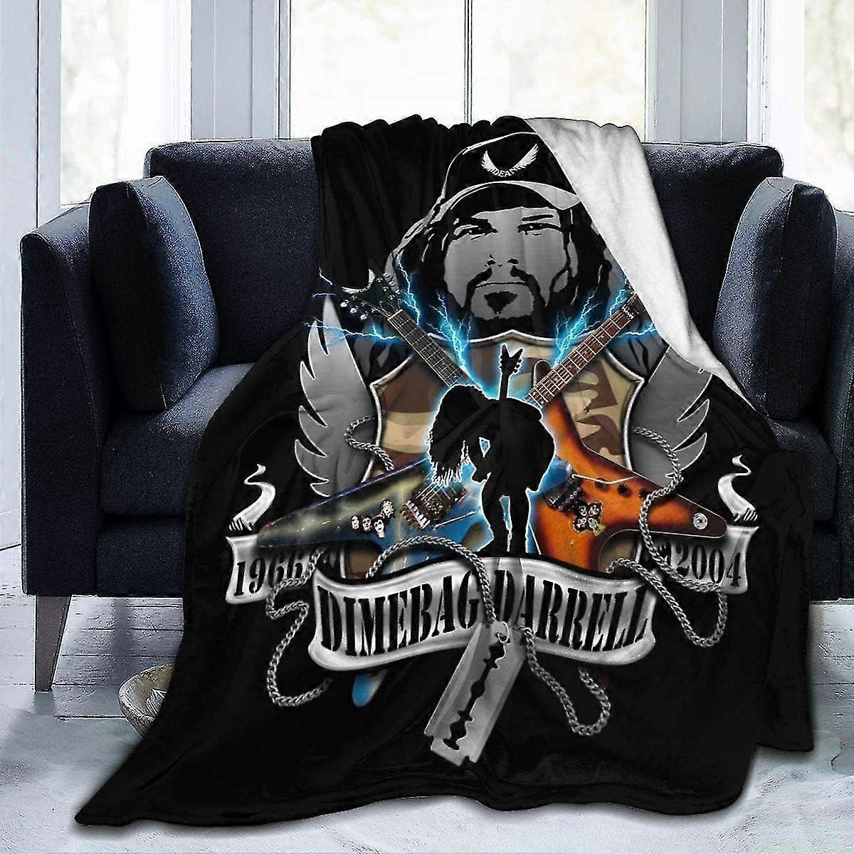 Dimebag Darrell Soft Micro Fleece Blanket Winter Warm Fabric Blanket