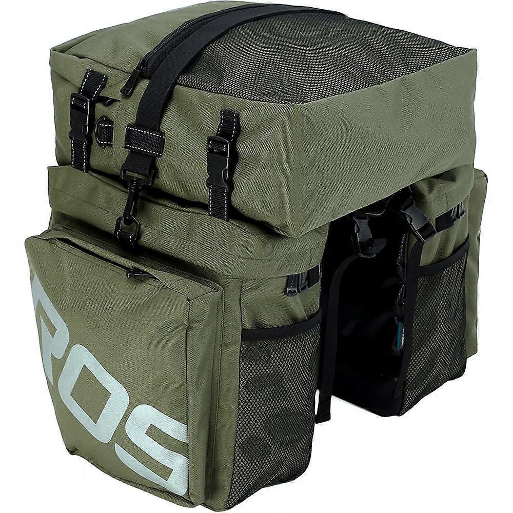 Multifunctional Large Capacity Bicycle Rear Rack Pannier Bag, Back Seat Cargo Trunk