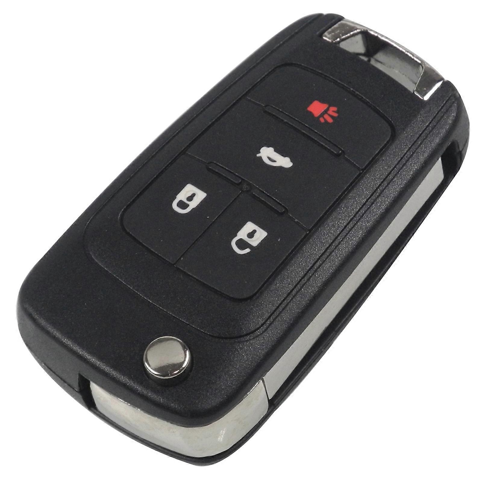 10pcs/lot 2/3/5 Buttons Remote Case Fob Cover Flip Folding Key Shell Blank For Chevrolet Lova Sail Aveo Cruze Replace