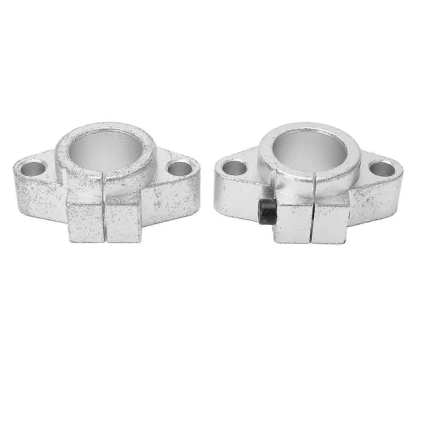 2Pcs Linear Shaft Holder Motion Rail Guide Support CNC Router Clamping SHF35 for 35mm Dia