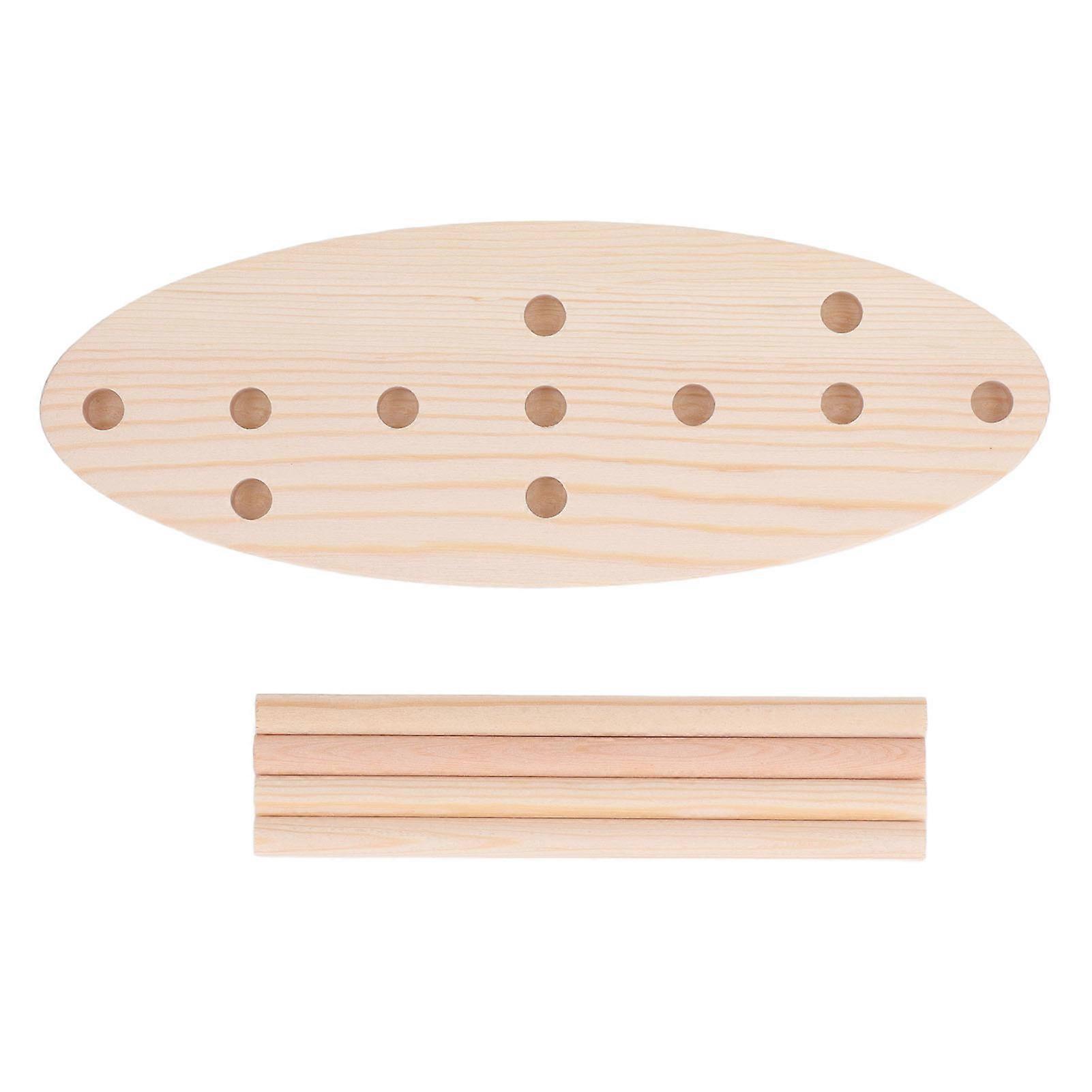 Bow Maker Wooden Oak Material DIY Making Lightweight Portable Regulable Design Wreath Bow Maker