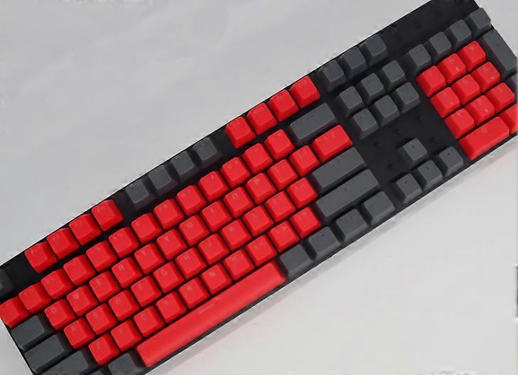 Mechanical Gaming Keyboard White Backlit USB 104 Keys Gaming Keyboard