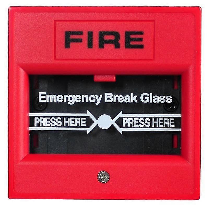 Emergency Glass Broken Button 2-Wire Manual Call Point Fire Alarm System
