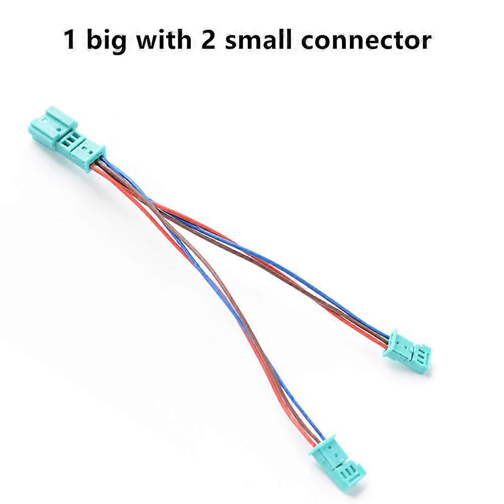 3 Pin Y Cable Connector Cupholder LED Ambient Light AC/Radio Adapter For BMW F30 F31 F80 M3