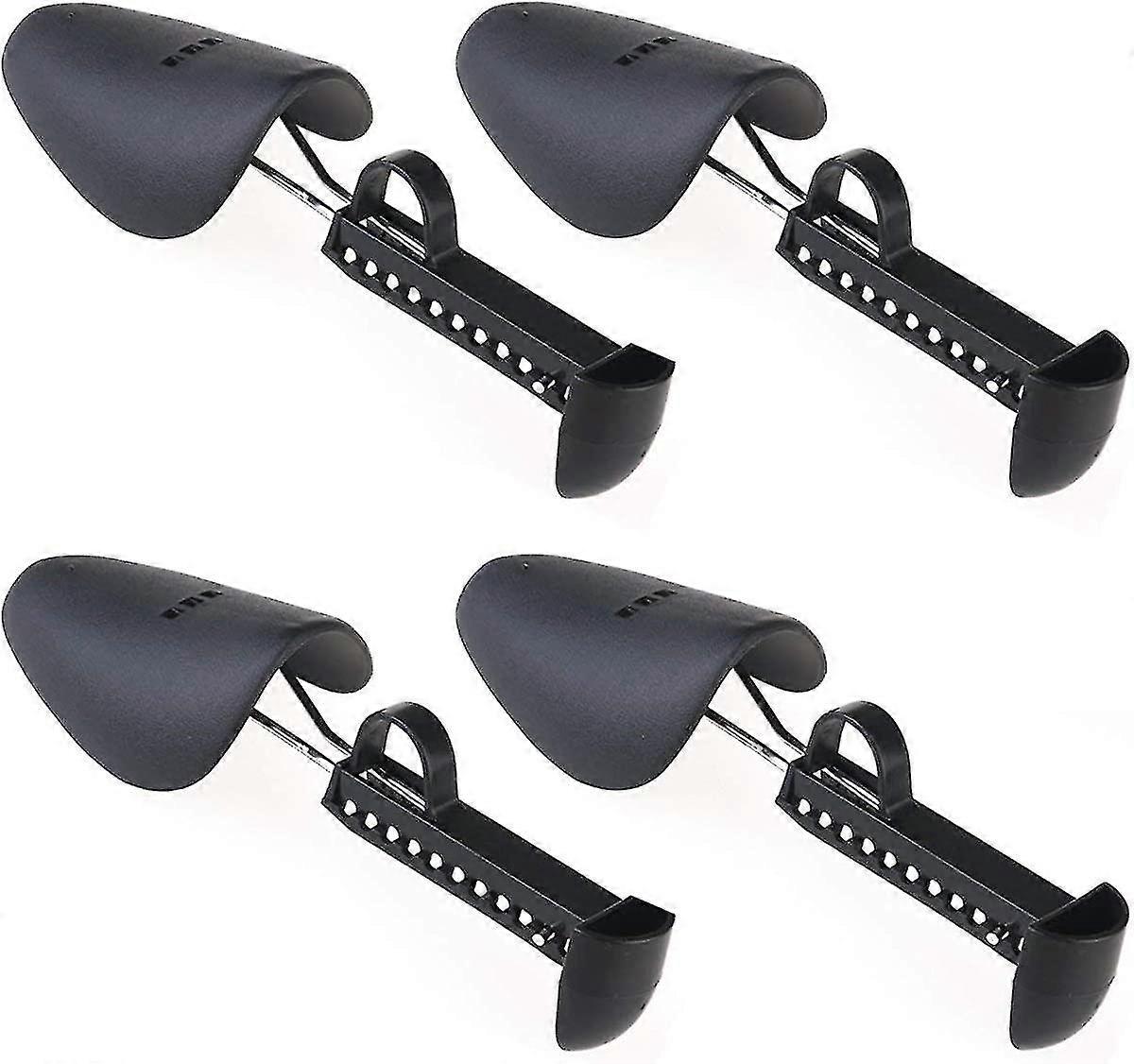 2pairs Adjustable Shoe Tree Shoe Stretcher (black) Gift