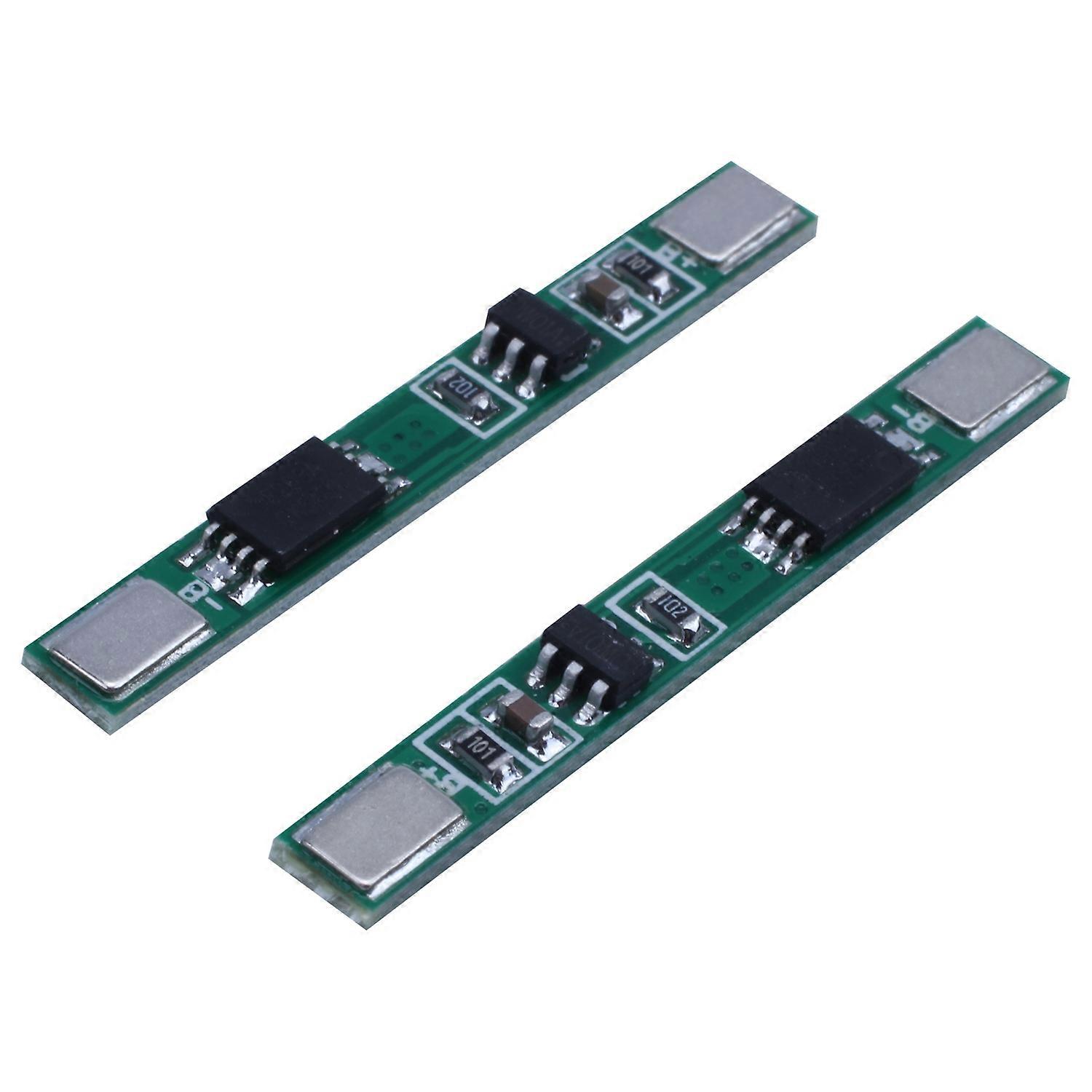 10 pcs 1S 3.7V 4A - BMS PCM Protection Board PCB for 18650 lithium Battery Double MOS