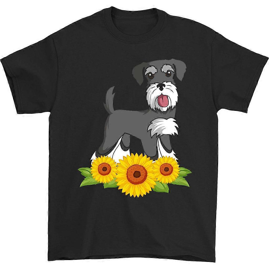 Schnauzer Ayçiçeği Tişört
