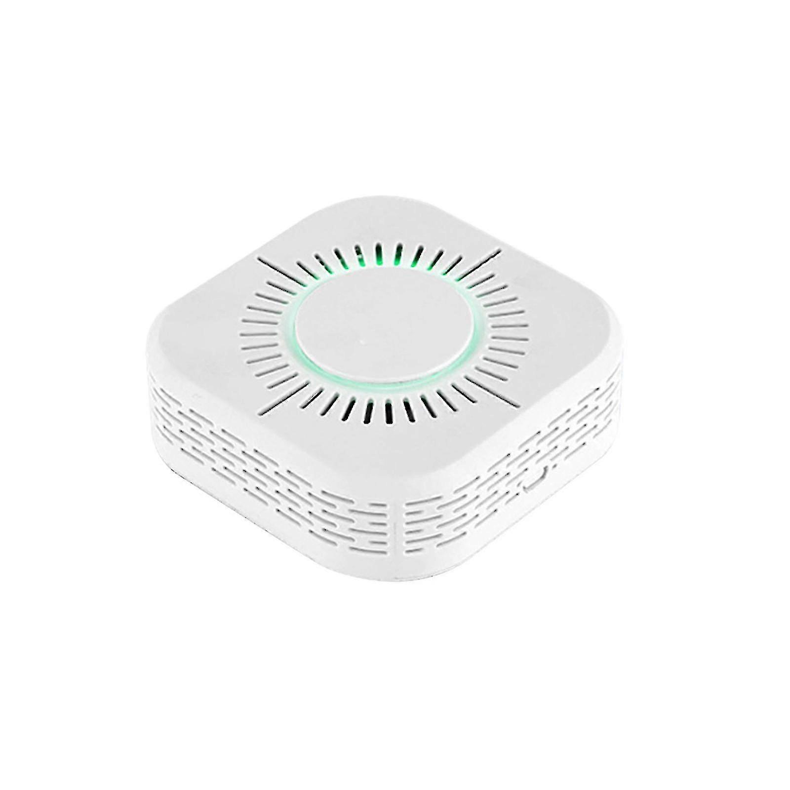 wifi smoke detector fire sensor tuya smart life app firefighters