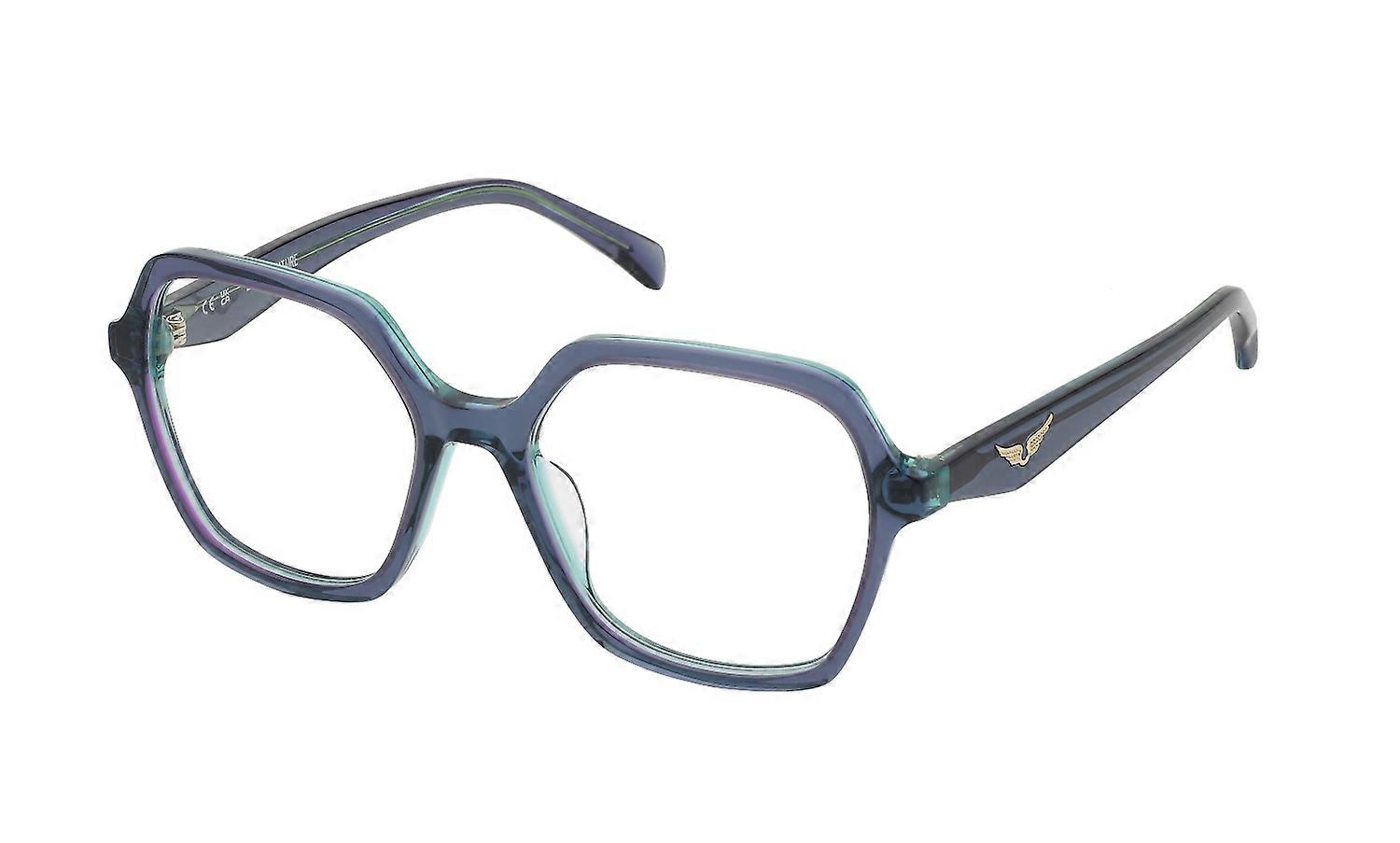 Zadig & Voltaire Montures de lunettes Zadig&Voltaire VZV392 09DD MULTILAYER BLU LUCIDO 53/17/140 FEM