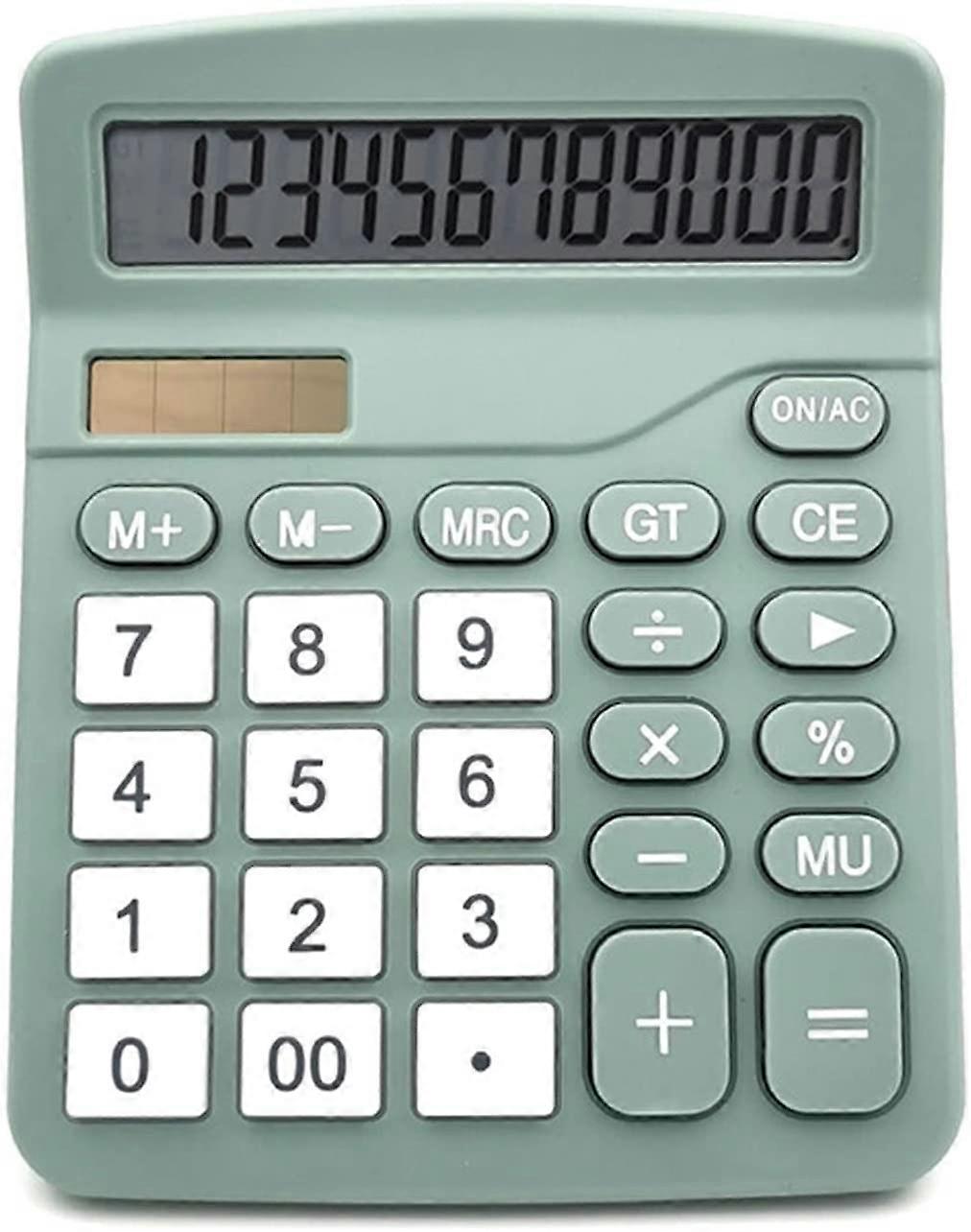 2024 12-Digit Solar Scientific Calculator Financial Office Computer Calculators Large Display