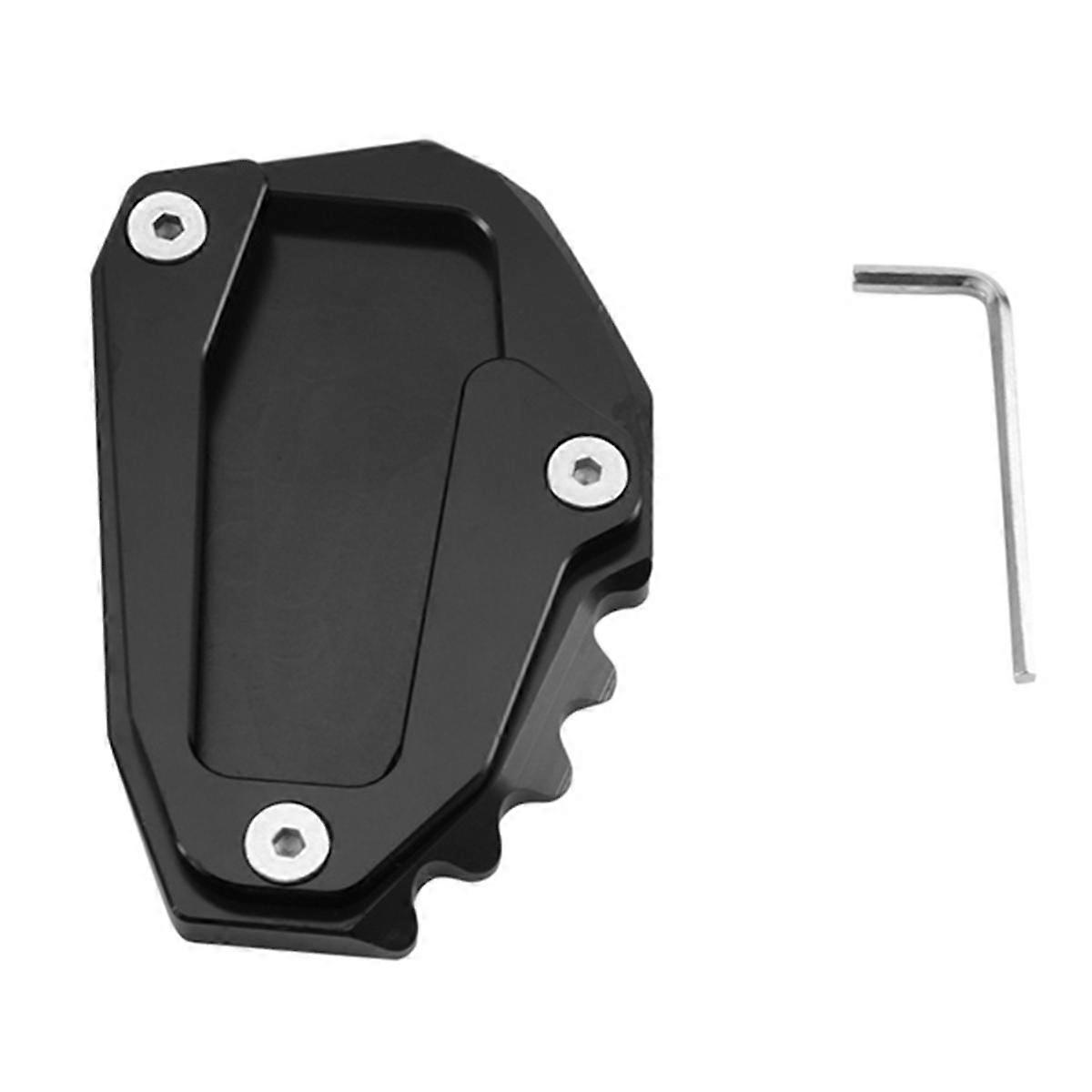 Motorcycle Side Pad Plate Support for Desert X Desert X 2022 2023 Kickstand Support Extension Black